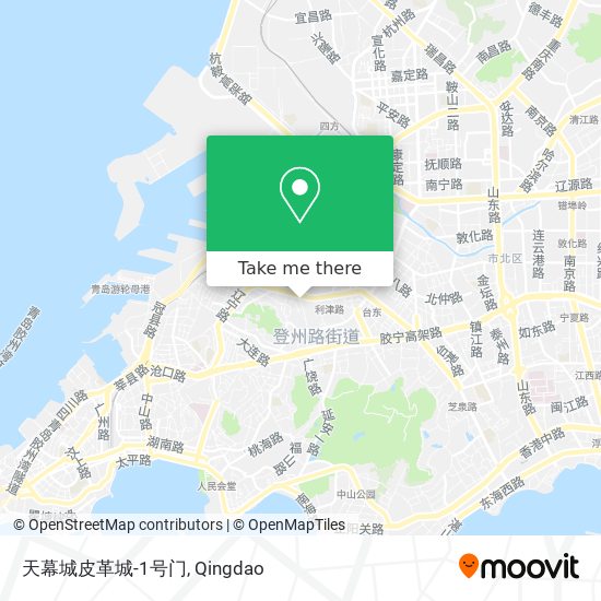 天幕城皮革城-1号门 map