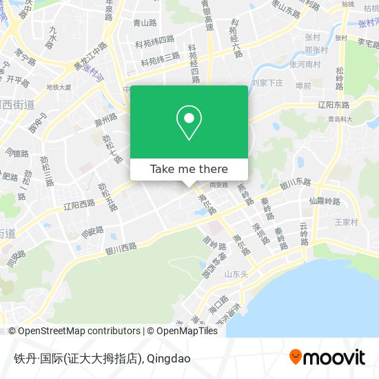 铁丹·国际(证大大拇指店) map