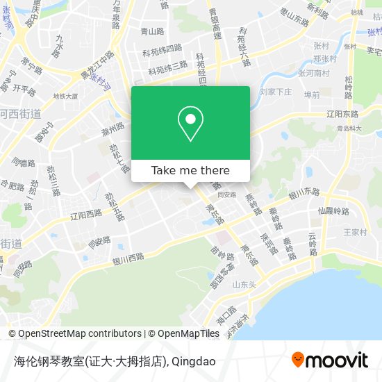 海伦钢琴教室(证大·大拇指店) map
