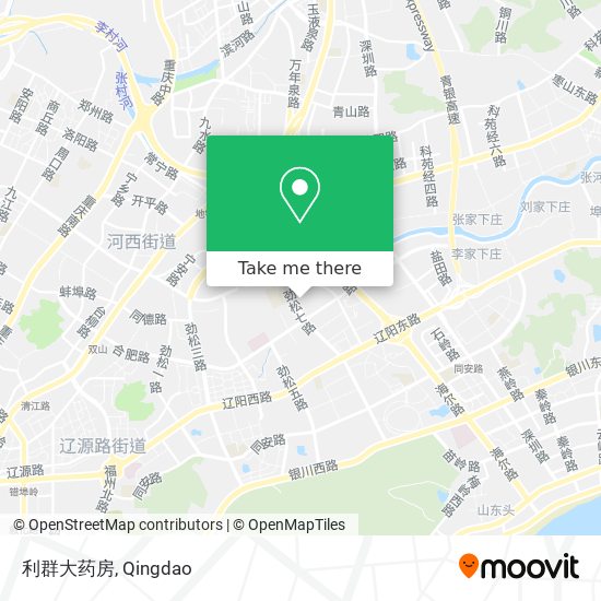 利群大药房 map