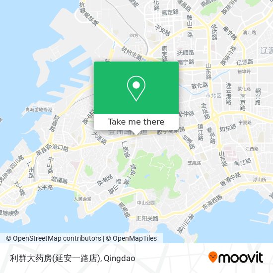 利群大药房(延安一路店) map