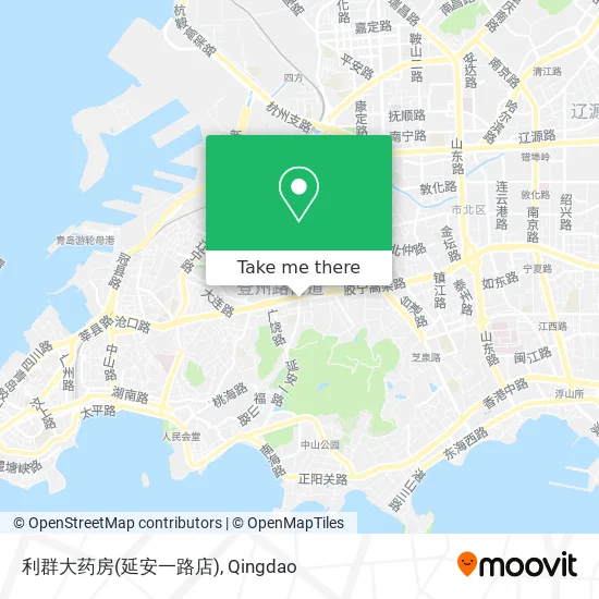 利群大药房(延安一路店) map