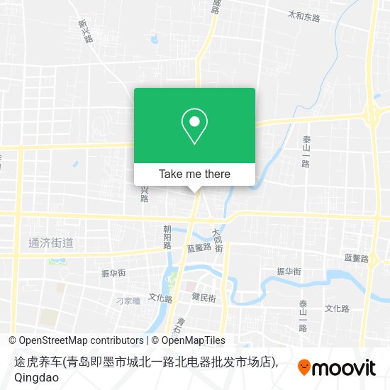 途虎养车(青岛即墨市城北一路北电器批发市场店) map