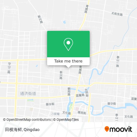 田横海鲜 map