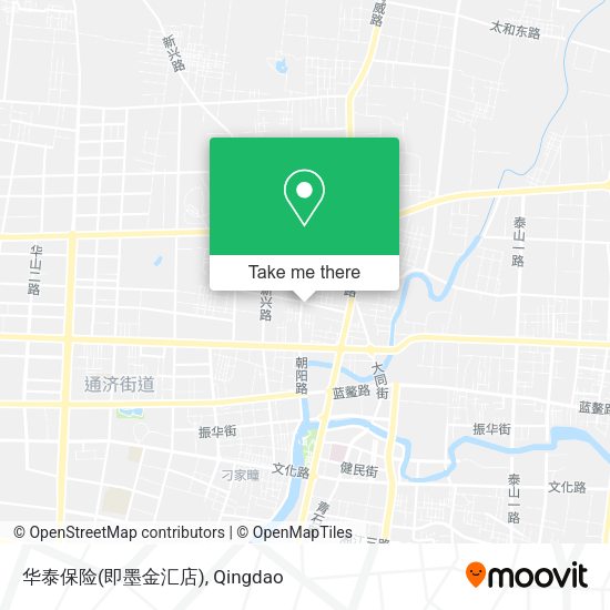 华泰保险(即墨金汇店) map