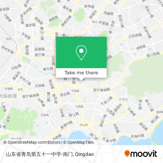 山东省青岛第五十一中学-南门 map