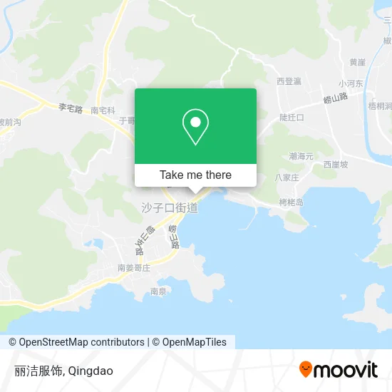 丽洁服饰 map