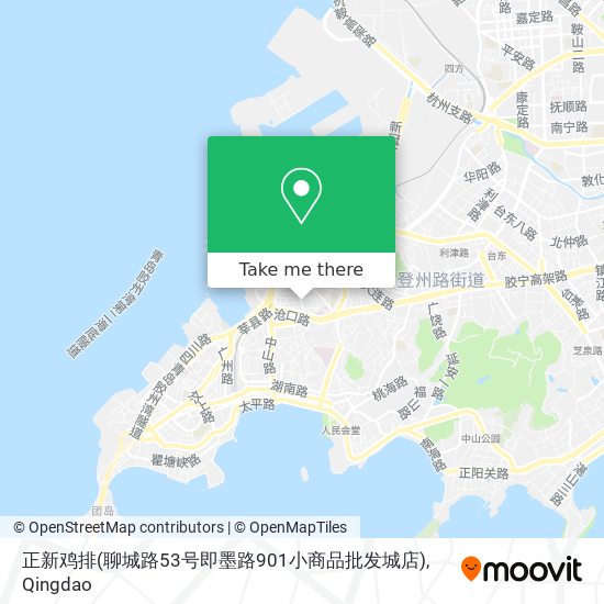 正新鸡排(聊城路53号即墨路901小商品批发城店) map