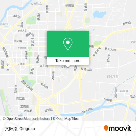文阳路 map