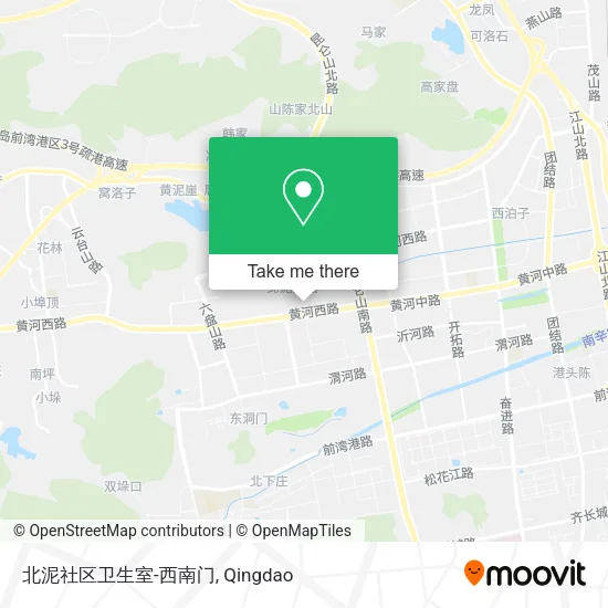 北泥社区卫生室-西南门 map