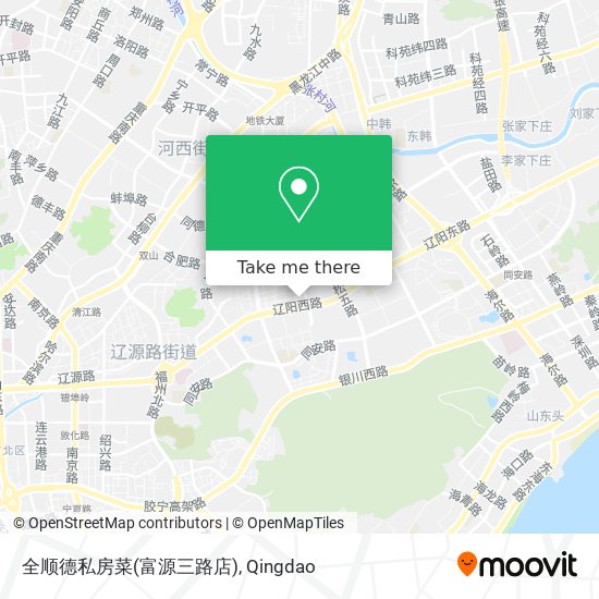 全顺德私房菜(富源三路店) map