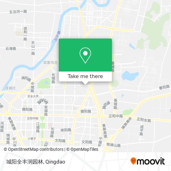 城阳全丰润园林 map
