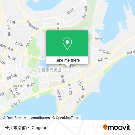 长江东路辅路 map