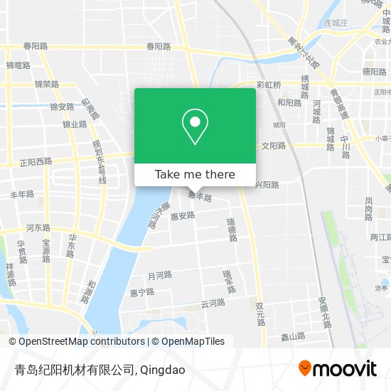 青岛纪阳机材有限公司 map