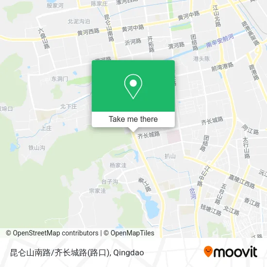 昆仑山南路/齐长城路(路口) map