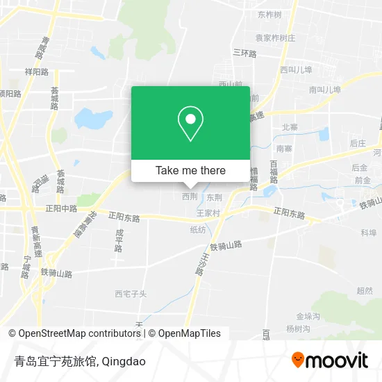 青岛宜宁苑旅馆 map