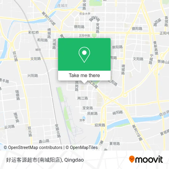 好运客源超市(南城阳店) map