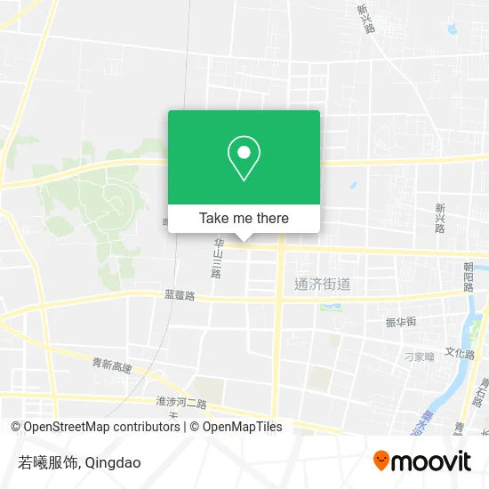 若曦服饰 map