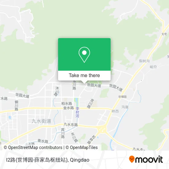 l2路(世博园-薛家岛枢纽站) map