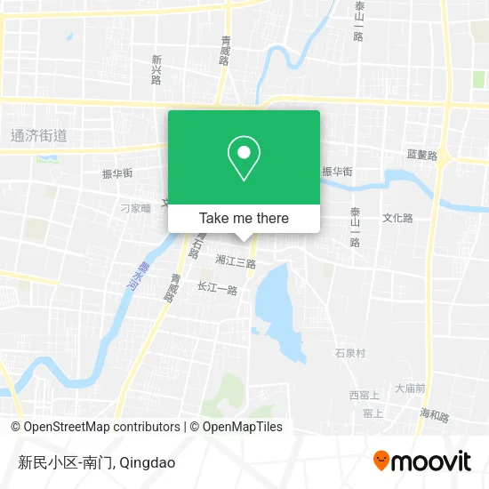 新民小区-南门 map