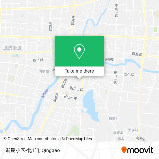 新民小区-北1门 map