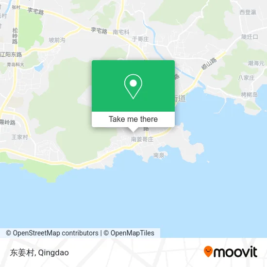 东姜村 map