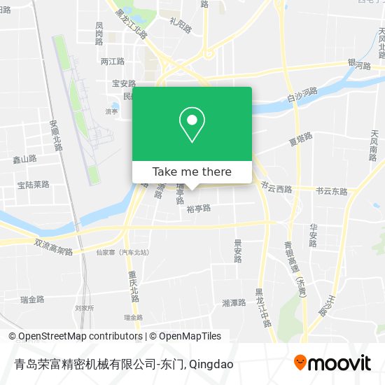 青岛荣富精密机械有限公司-东门 map