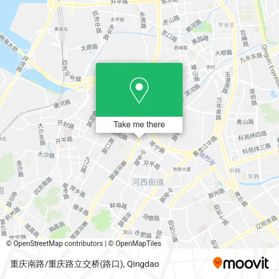 重庆南路/重庆路立交桥(路口) map