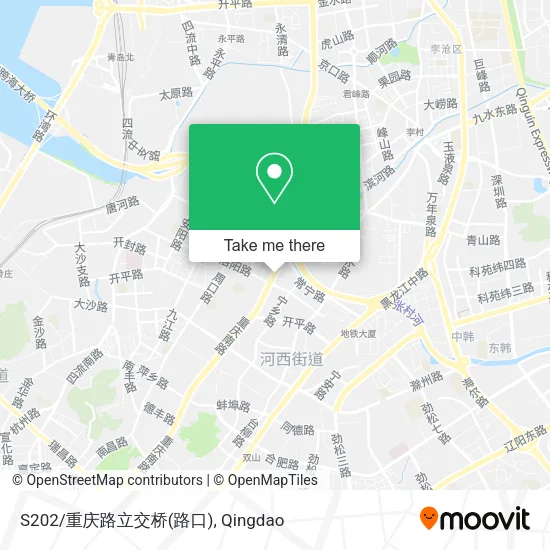 S202/重庆路立交桥(路口) map