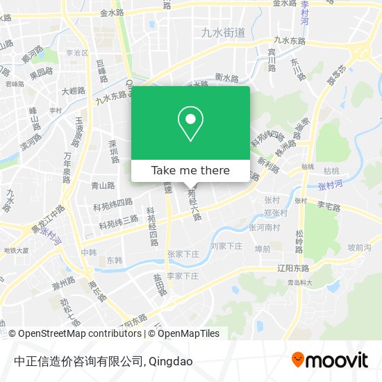 中正信造价咨询有限公司 map