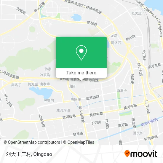 刘大王庄村 map