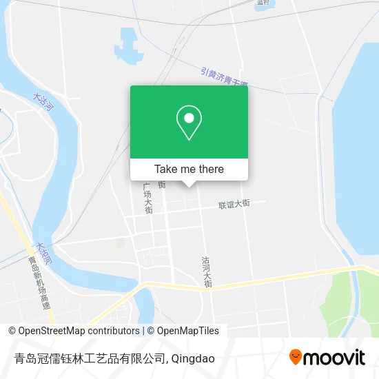 青岛冠儒钰林工艺品有限公司 map