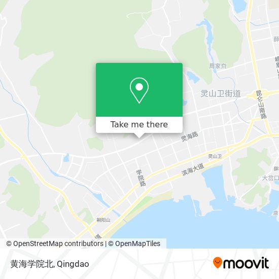 黄海学院北 map