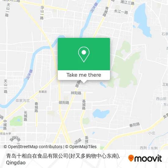 青岛十相自在食品有限公司(好又多购物中心东南) map