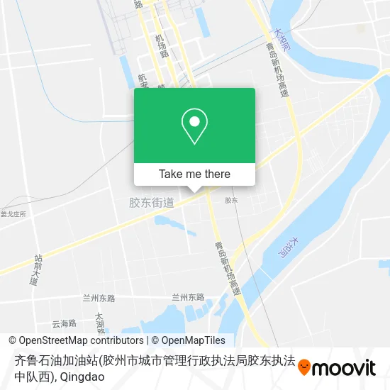 齐鲁石油加油站(胶州市城市管理行政执法局胶东执法中队西) map
