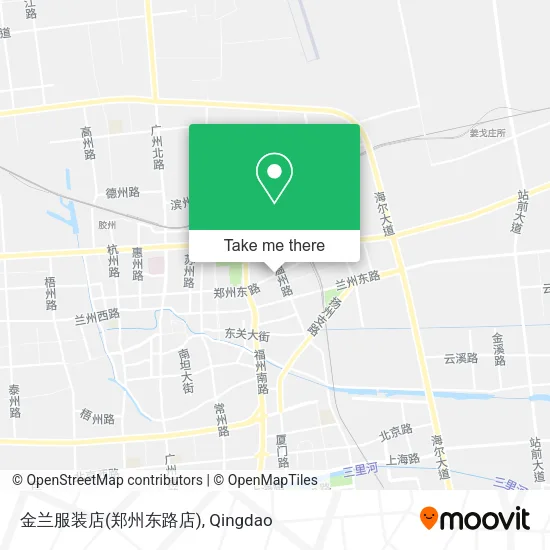 金兰服装店(郑州东路店) map