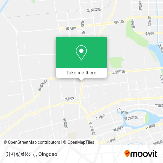 升祥纺织公司 map
