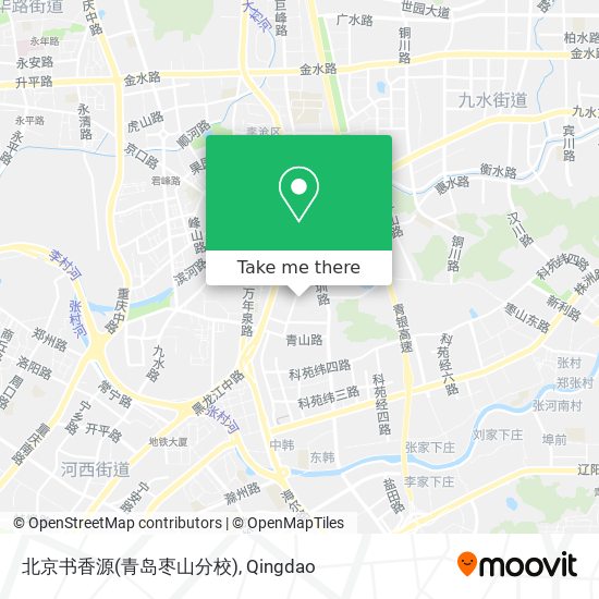 北京书香源(青岛枣山分校) map