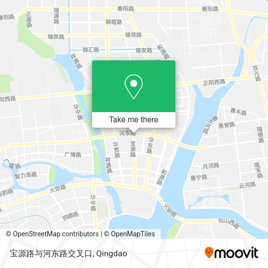 宝源路与河东路交叉口 map