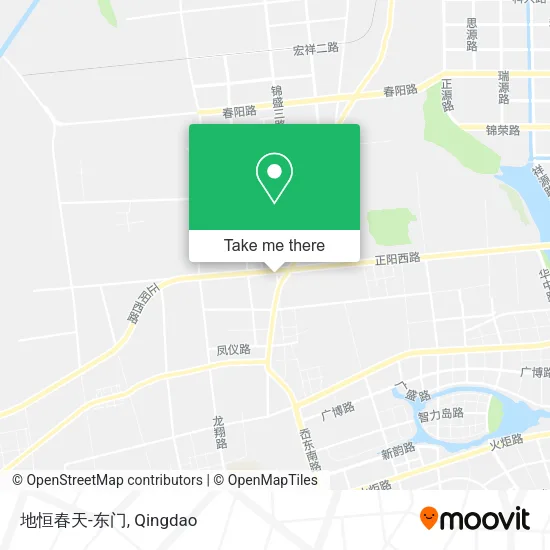 地恒春天-东门 map