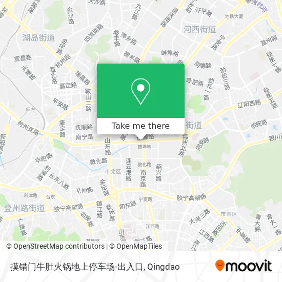 摸错门牛肚火锅地上停车场-出入口 map