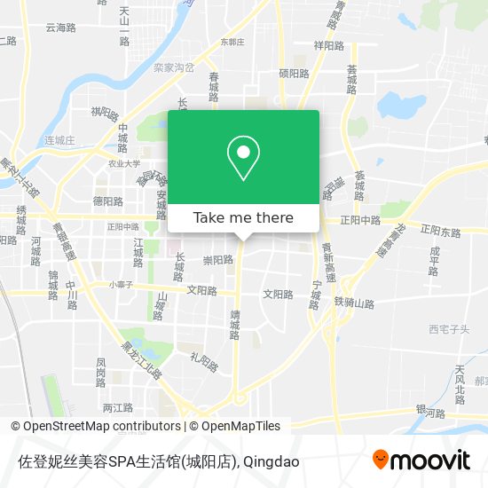 佐登妮丝美容SPA生活馆(城阳店) map