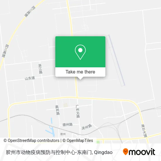 胶州市动物疫病预防与控制中心-东南门 map
