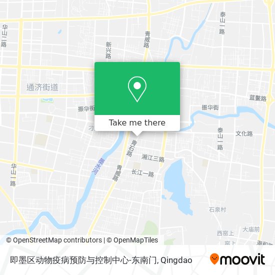 即墨区动物疫病预防与控制中心-东南门 map