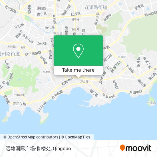 远雄国际广场-售楼处 map