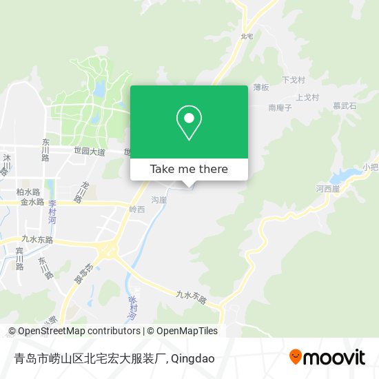 青岛市崂山区北宅宏大服装厂 map