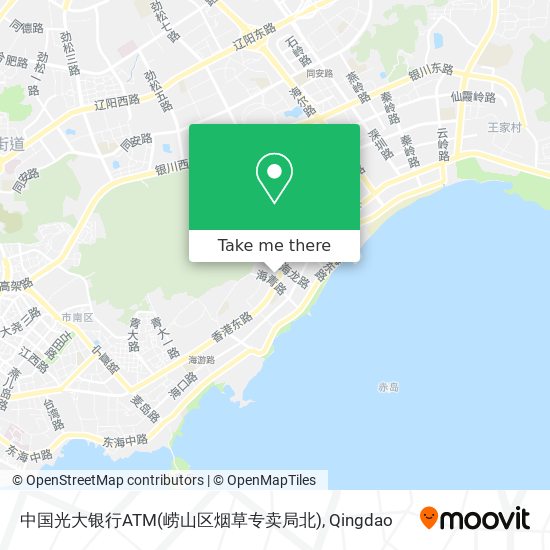 中国光大银行ATM(崂山区烟草专卖局北) map