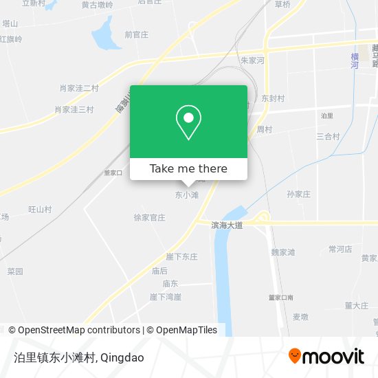 泊里镇东小滩村 map