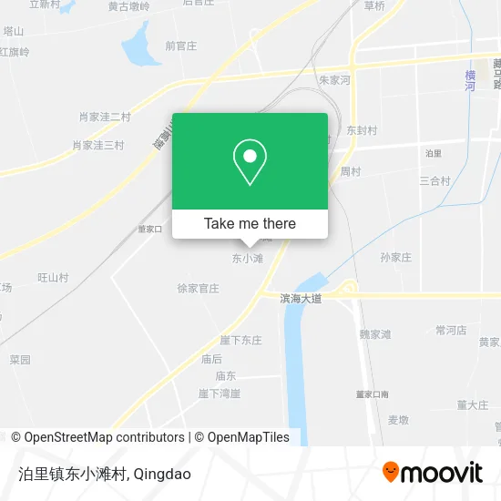 泊里镇东小滩村 map