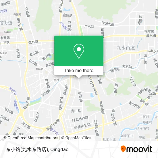 东小馆(九水东路店) map